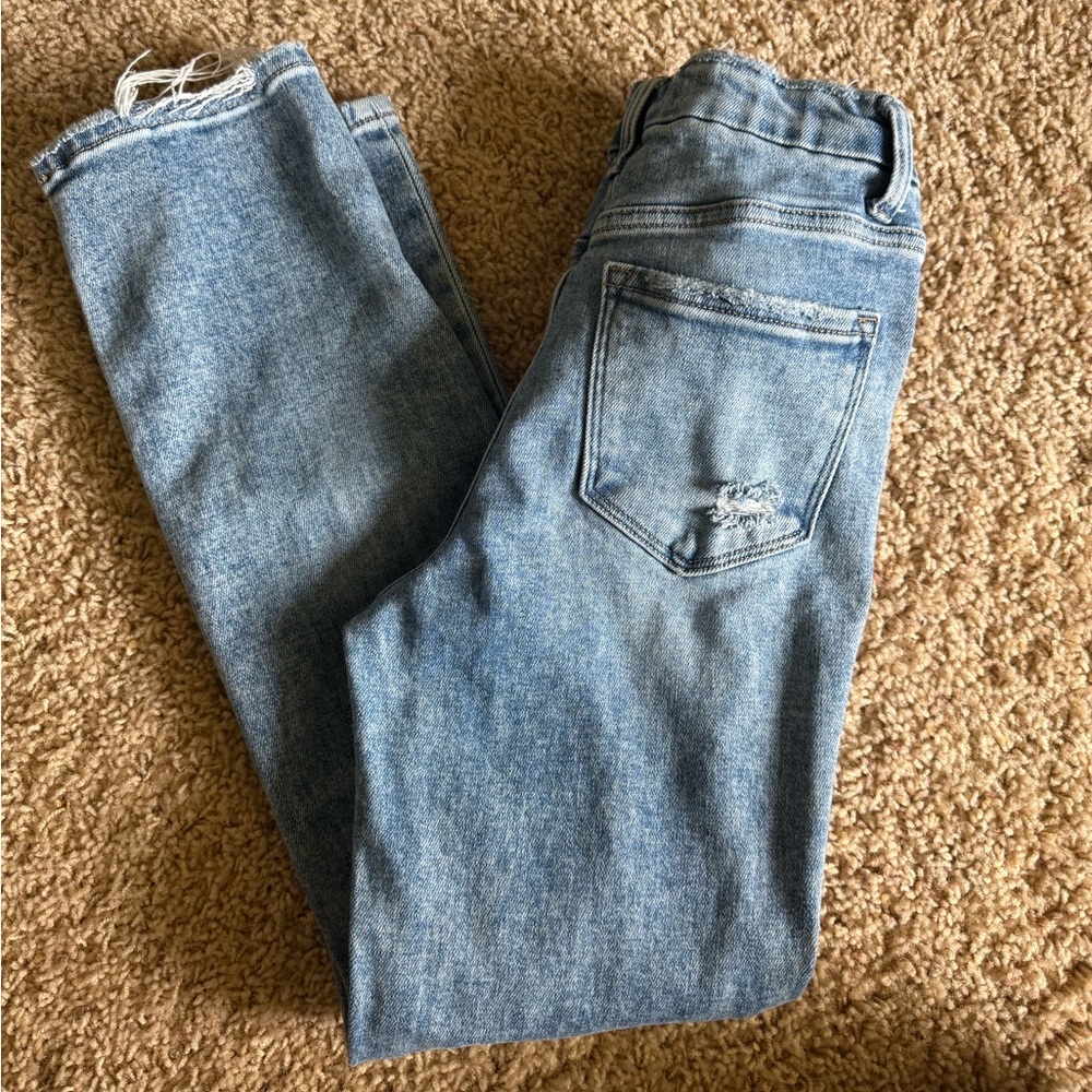 Flying Monkey Light Blue Straight Leg Jeans